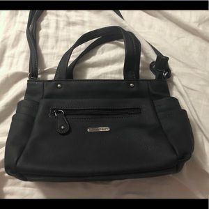 New St John’s Bay black handheld or crossbody bag